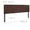 Flash Furniture King, Bedford Headboard, Brown Fabric HG-HB1704-K-DBR-GG - alternate 6